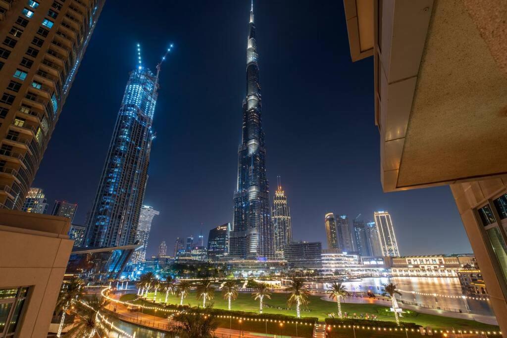 First Class 2Br With Full Burj Khalifa And Fountain View Dubai Esterno foto