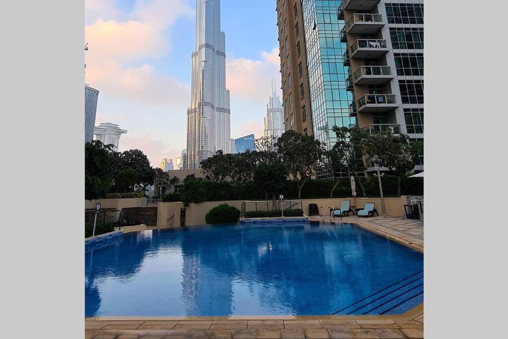 First Class 2Br With Full Burj Khalifa And Fountain View Dubai Esterno foto